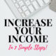 Tracking Income Suddenly Made My Income Increase