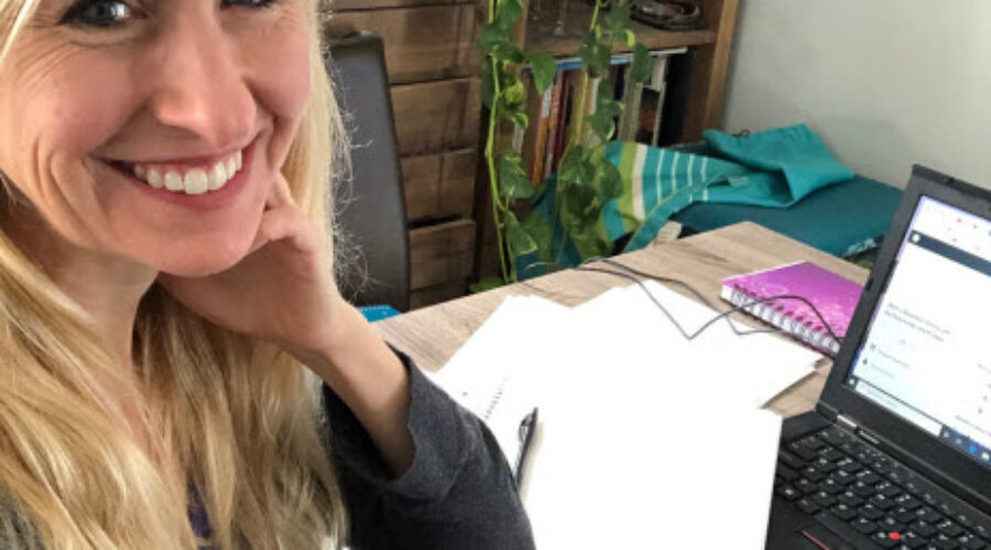 my morning practice for writing an article on the fly